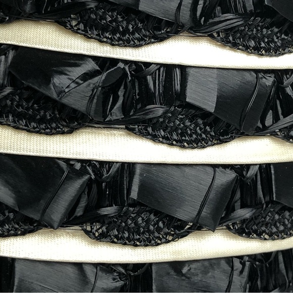 Luci Ame’s Handcrafted Hat Vintage Black with Off White Pompon - Picture 5 of 8